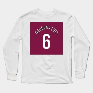 Douglas Luiz 6 Home Kit - 22/23 Season Long Sleeve T-Shirt